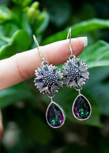 Mystic Topaz Earrings, AE-7200