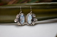 Floral Moonstone Earrings, AE-7202