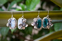 Floral Moonstone Earrings, AE-7202