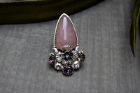 Rose Quartz Ring, AR-7205