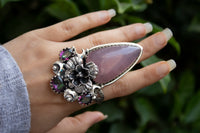 Rose Quartz Ring, AR-7205