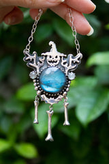 The Pumpkin Sorcerer Necklace, AN-7651