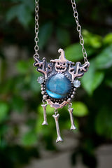 The Pumpkin Sorcerer Necklace, AN-7651