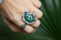 Ethereal Monarch Opal Ring, AR-7209