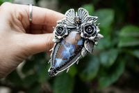 Fluttering Whispers: Boulder Opal Ring, AR-7217