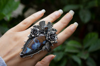 Fluttering Whispers: Boulder Opal Ring, AR-7217