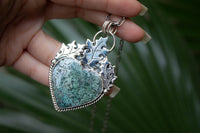 Moss Agate Pendant, AP- 7232