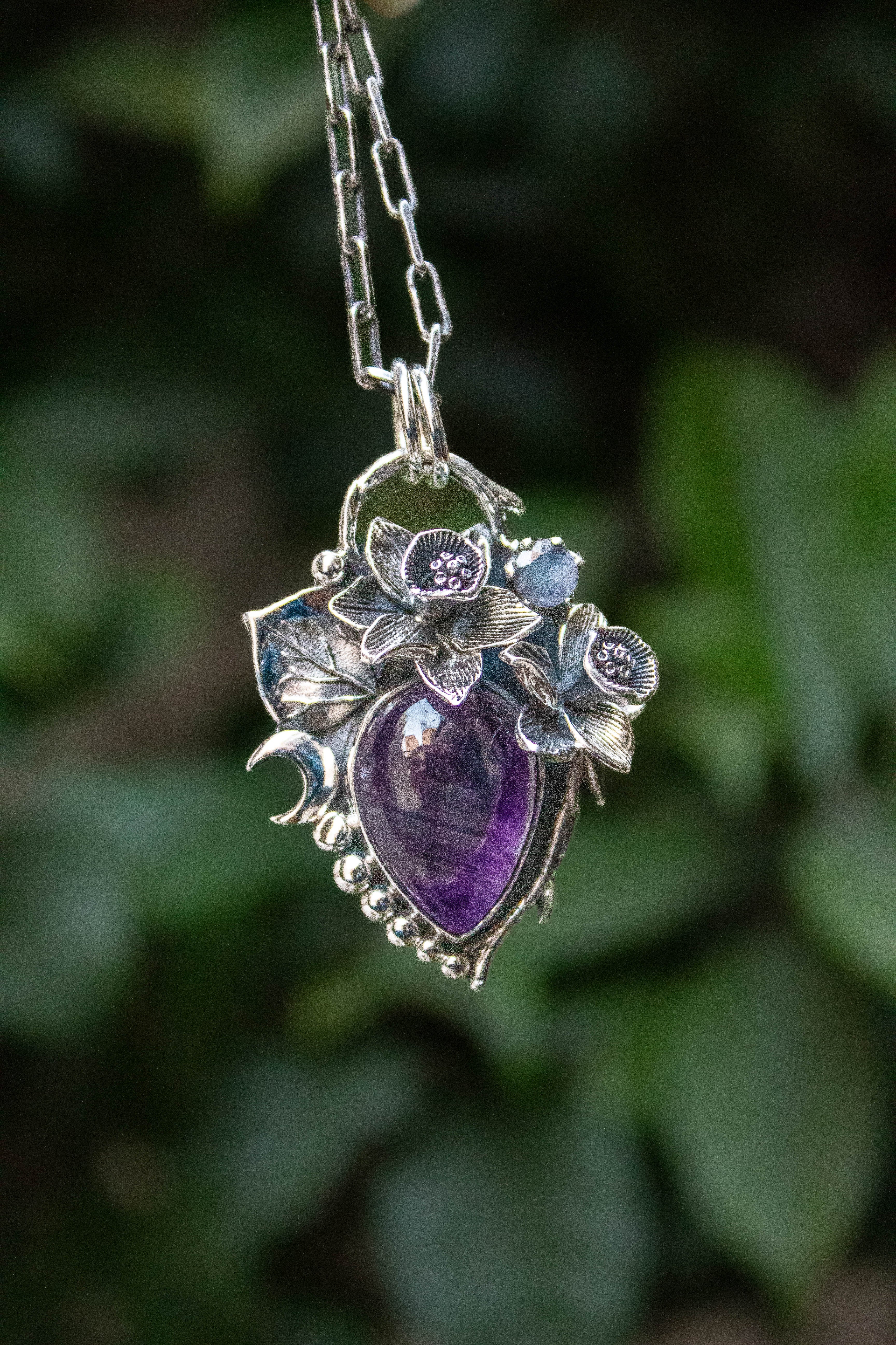 Amethyst Pendant, AP- 7224