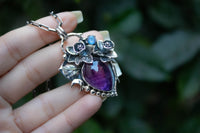 Amethyst Pendant, AP- 7224