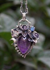 Amethyst Pendant, AP- 7224