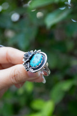 Garden of Blue Skies- Turquoise Ring- AP-7705