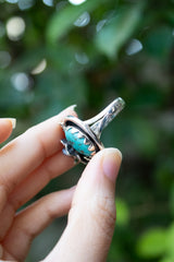 Garden of Blue Skies- Turquoise Ring- AP-7705