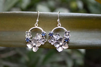 Floral Circle Earrings, AE-7228