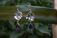 Amethyst Earrings, AE- 7223