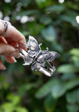 Soul in Flight – Sterling Silver Butterfly Cuff, AR-7700