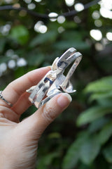 Soul in Flight – Sterling Silver Butterfly Cuff, AR-7700