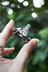 Northern Lights Lily – Labradorite Ring, AR-7698