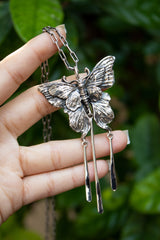 Soul in Flight – Sterling Silver Butterfly Pendant, AP-7701