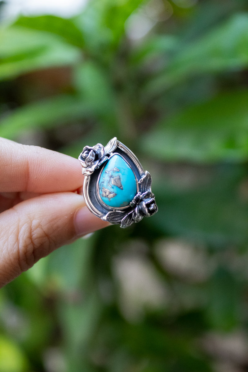 Desert Rose – Turquoise Ring, AR-7699