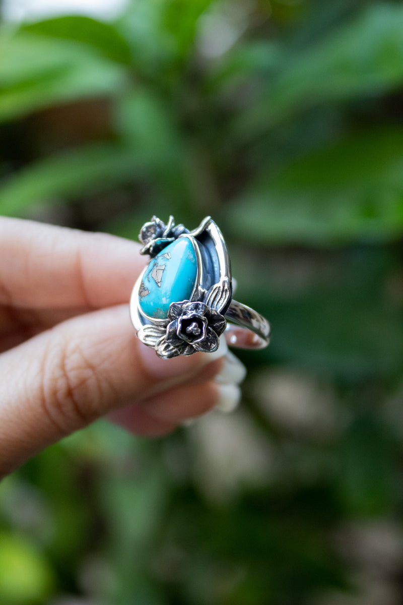 Desert Rose – Turquoise Ring, AR-7699