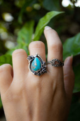 Desert Rose – Turquoise Ring, AR-7699