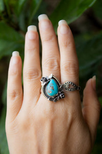 Desert Rose – Turquoise Ring, AR-7699