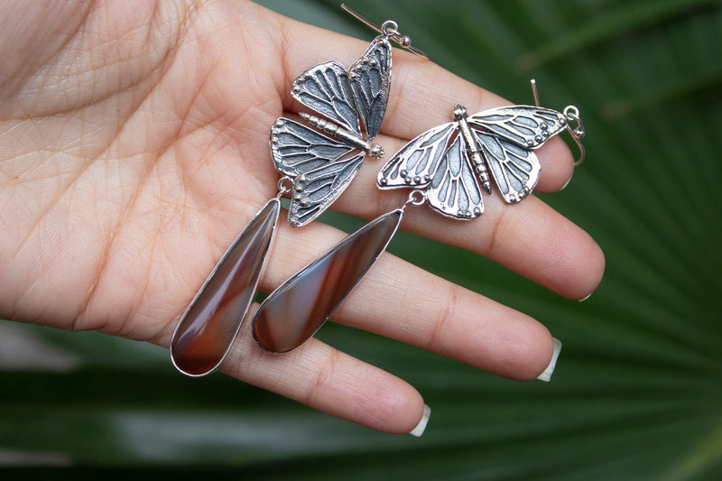 Butterfly Earrings, AE-7254