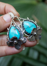 Verdant Serenity – Turquoise Earrings AE-7354