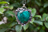 Heart of Nature: Chrysocolla Pendant, AP- 7275