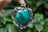 Heart of Nature: Chrysocolla Pendant, AP- 7275