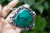 Heart of Nature: Chrysocolla Pendant, AP- 7275