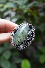 Forest Veil — Prehnite Ring, AR- 7745