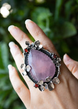 Rose Quartz Ring, AR-7274