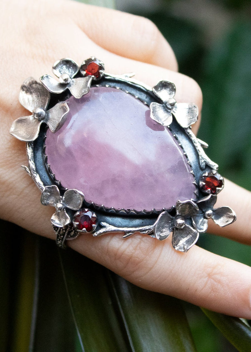 Rose Quartz Ring, AR-7274