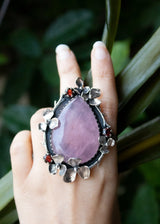 Rose Quartz Ring, AR-7274