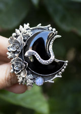 Enchanted Crescent: Black Onyx, AR-7313