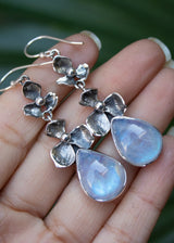 Moonstone Earrings, AE-7284