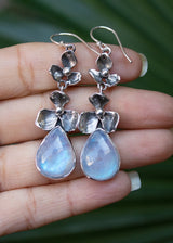 Moonstone Earrings, AE-7284