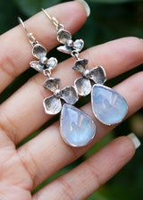 Moonstone Earrings, AE-7284