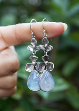 Moonstone Earrings, AE-7284