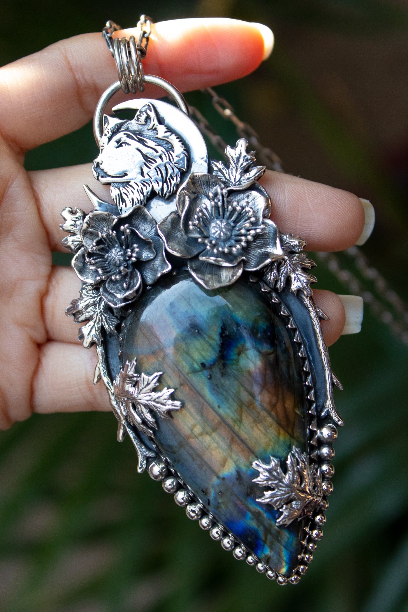 Labradorite Pendant, AP-7293