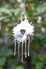 Electric Garden: Labradorite Bee Pendant, AP-7747