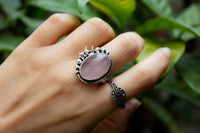 Rose Quartz Ring AR-7092