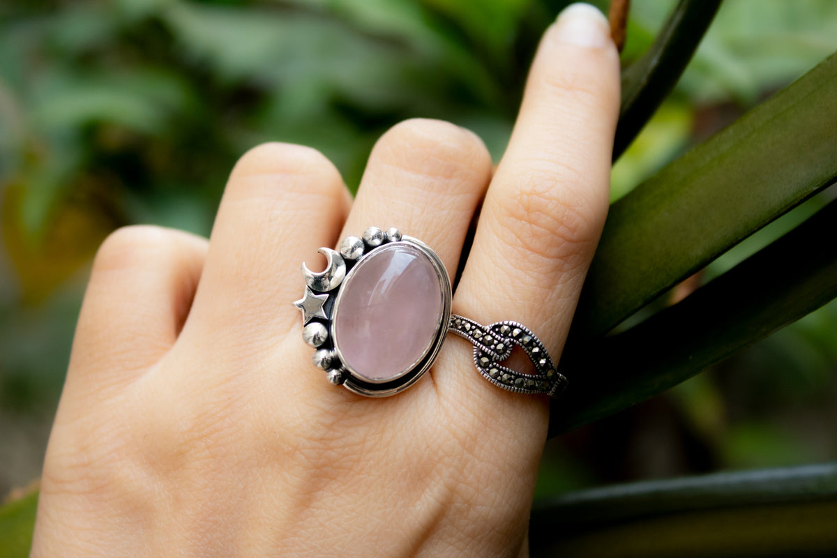 Rose Quartz Ring AR-7092