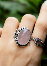 Rose Quartz Ring AR-7092