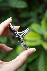 Hessonite, Opal & Butterfly Garden Ring, AR- 7749