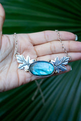 Forest Whisper Labradorite Necklace: AP-7759