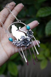 Ocean Mist — Turquoise Pendant, AP- 7766
