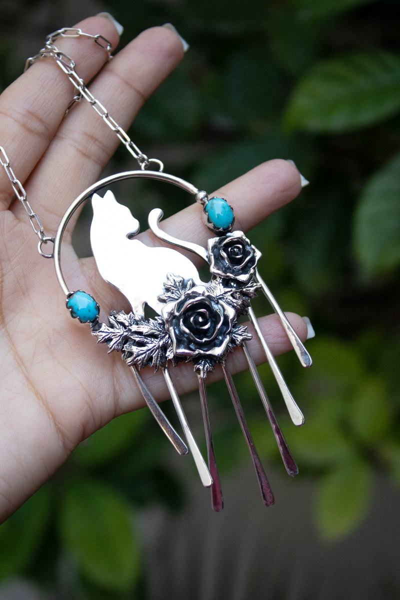 Ocean Mist — Turquoise Pendant, AP- 7766