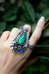 Ethereal Monarch Opal Ring, AR-7349